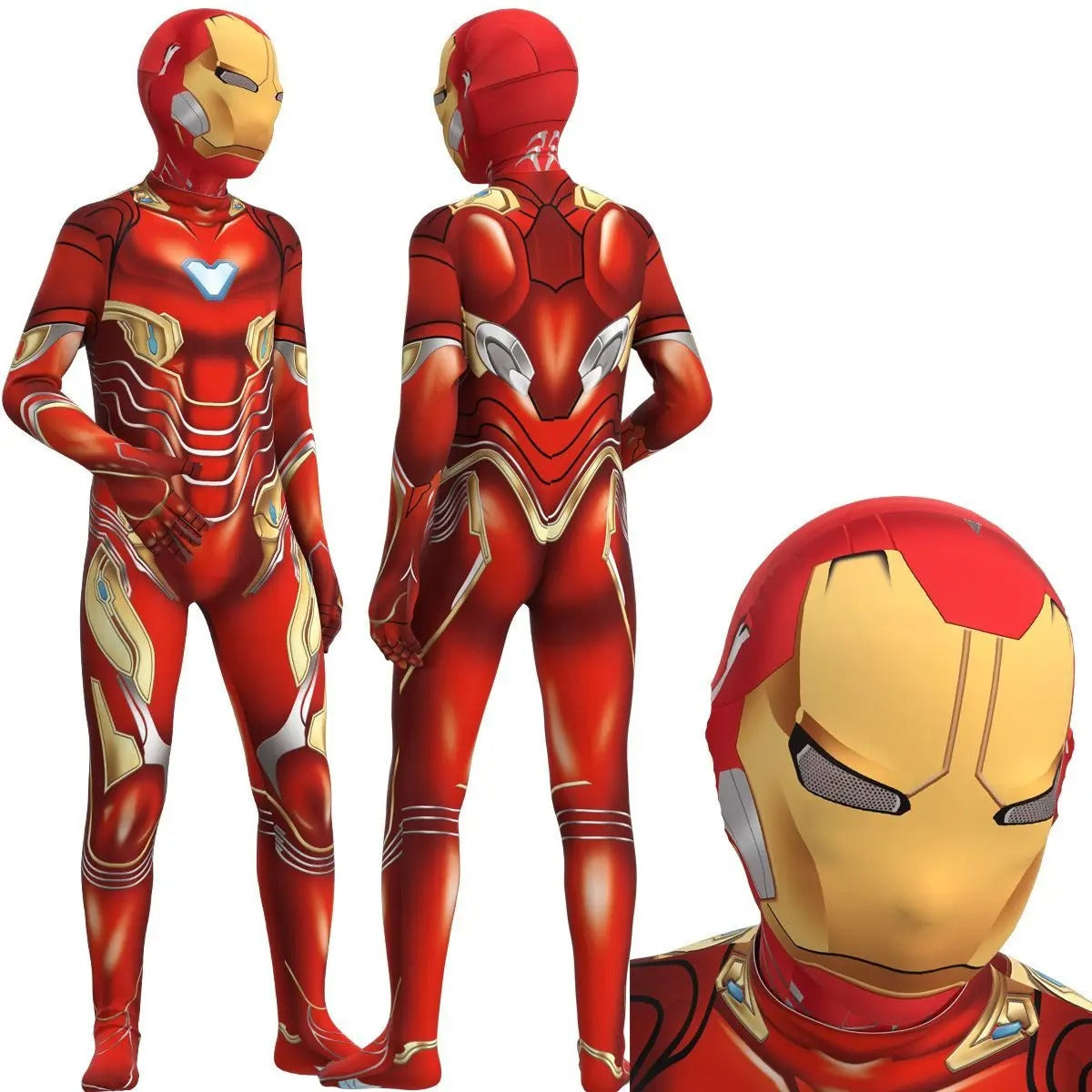 Iron Man Cosplay Bodysuit Bananarama