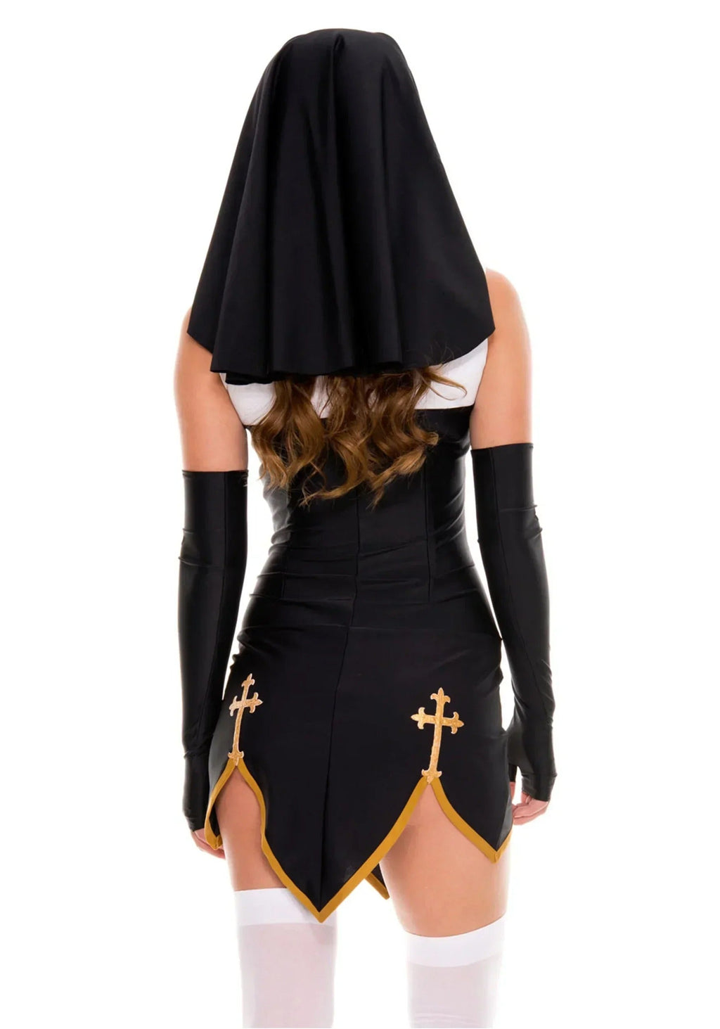 Sexy Nun Cosplay Costume Bananarama