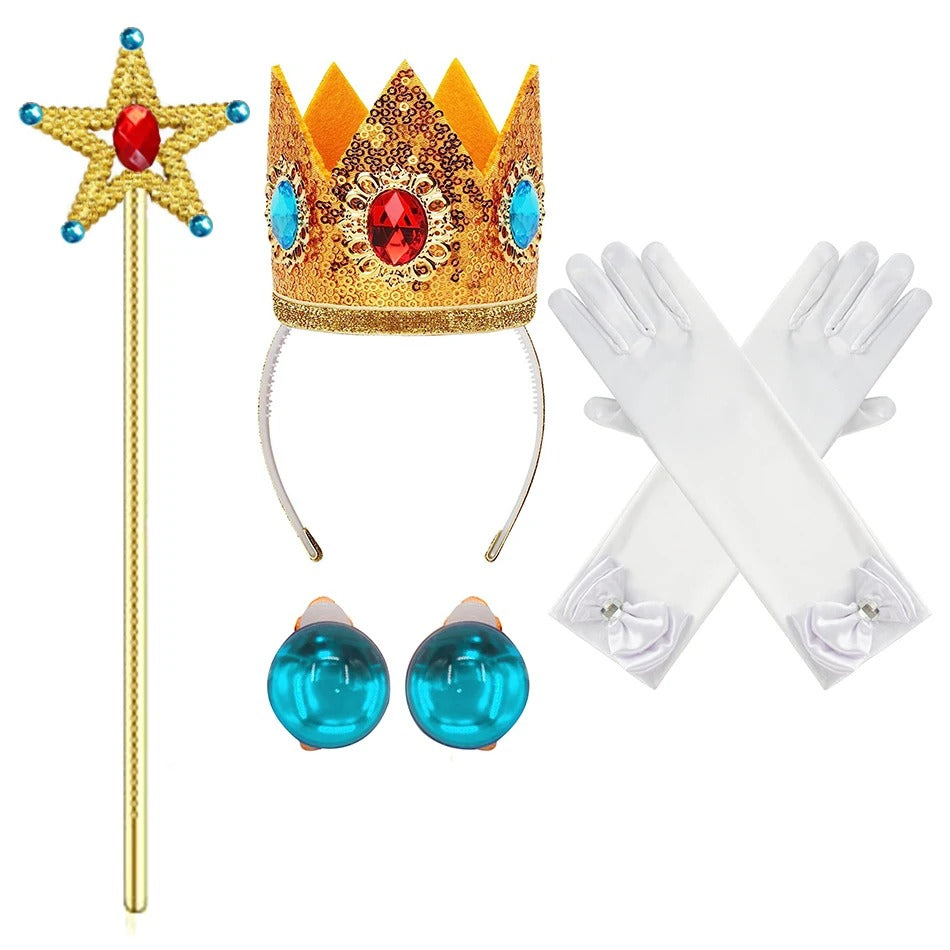 Girls Peach Princess Dress Bananarama